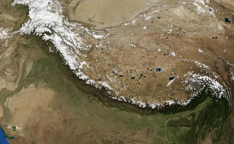 NASA - Satellite imagery taken from NASA World Wind software
